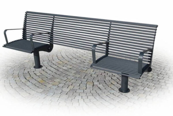 Panchina Rondine Inclusiva Base cls - A440_I - immagine 3