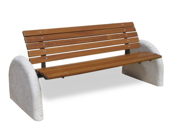 PANCHINA NUOVA RONDINE CON SUPPORTI IN CLS - A431