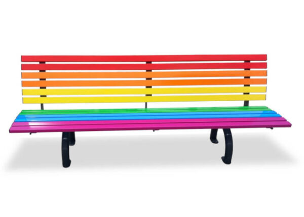 PANCHINA RONDINE ARCOBALENO - A440_ARCOBALENO - immagine 3