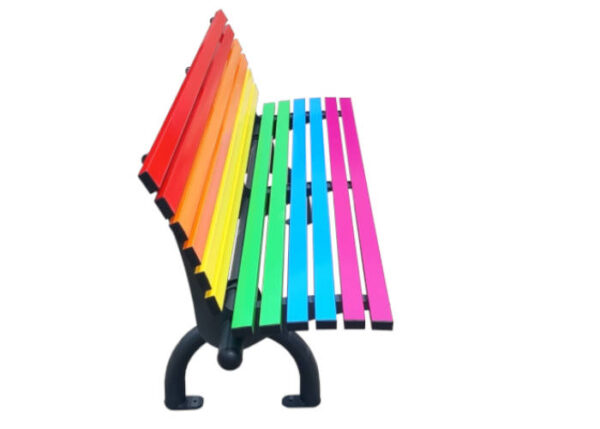 PANCHINA RONDINE ARCOBALENO - A440_ARCOBALENO - immagine 2